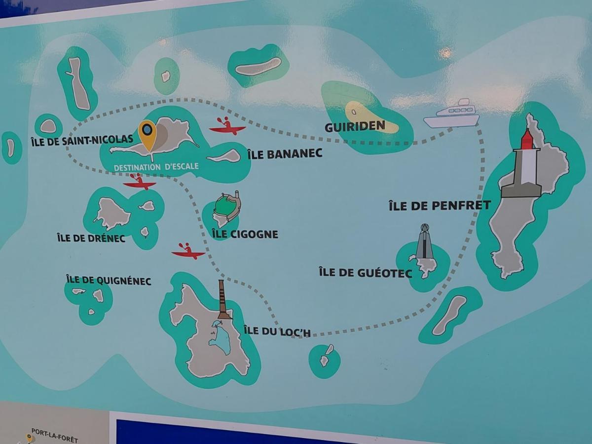 Studio Lumineux Proche Port & Plages Bénodet Kültér fotó